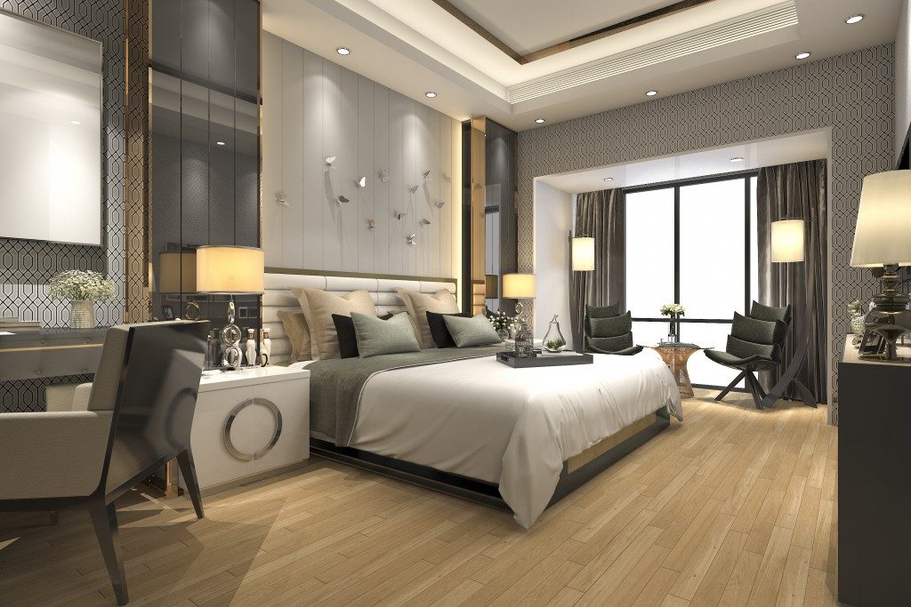 luxury bedroom space