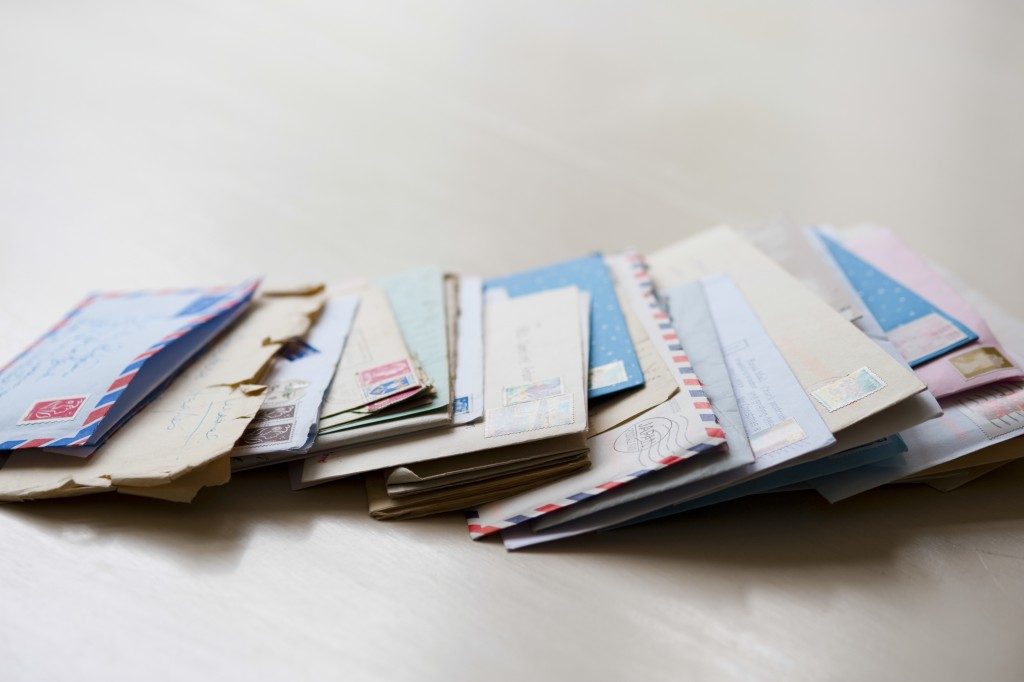 handwritten letters