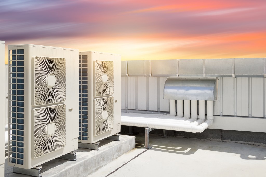 HVAC in rooftop
