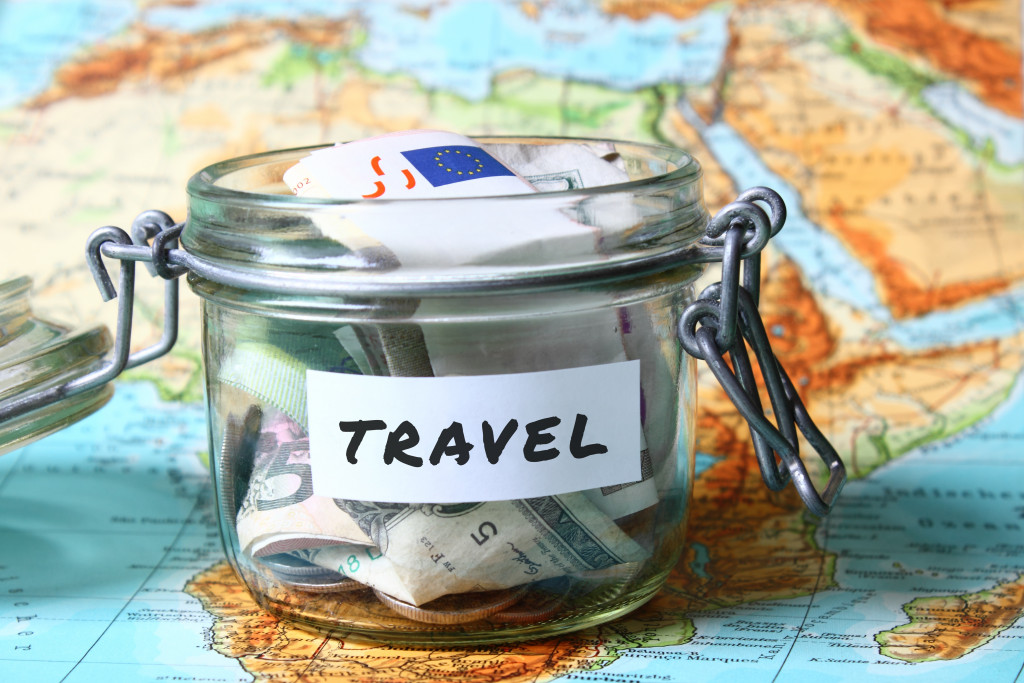 saving up for travel