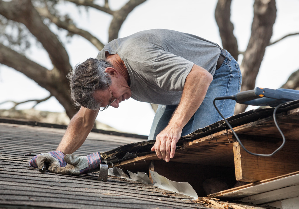 checking the roof