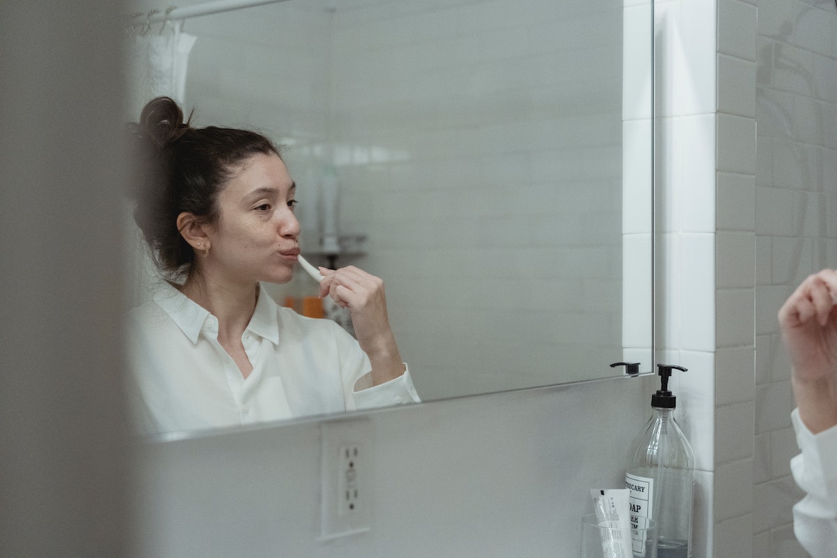 tooth brushing for dental care