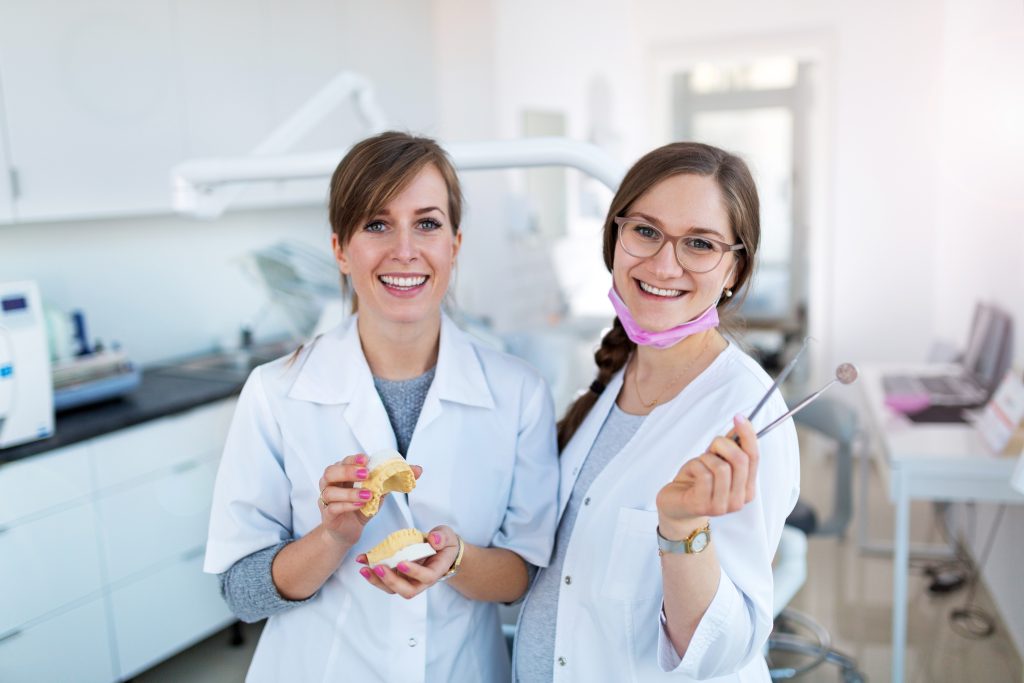 smiling dentists
